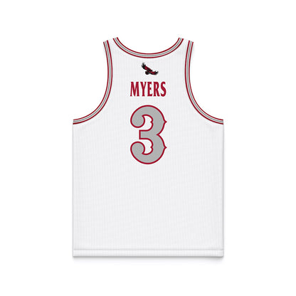 St. Joe's - NCAA Men's Basketball : Khaafiq Myers - White Basketball Jersey