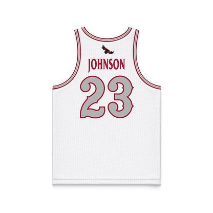 St. Joe's - NCAA Men's Basketball : Mekai Johnson - White Basketball Jersey