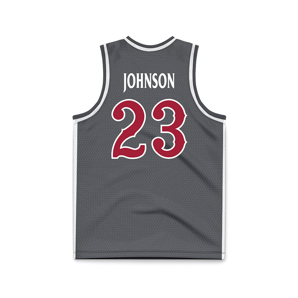 St. Joe's - NCAA Men's Basketball : Mekai Johnson - Grey Basketball Jersey