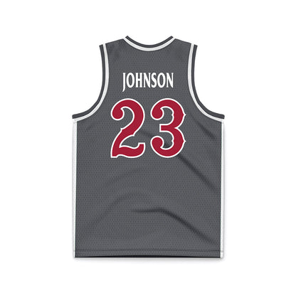 St. Joe's - NCAA Men's Basketball : Mekai Johnson - Grey Basketball Jersey