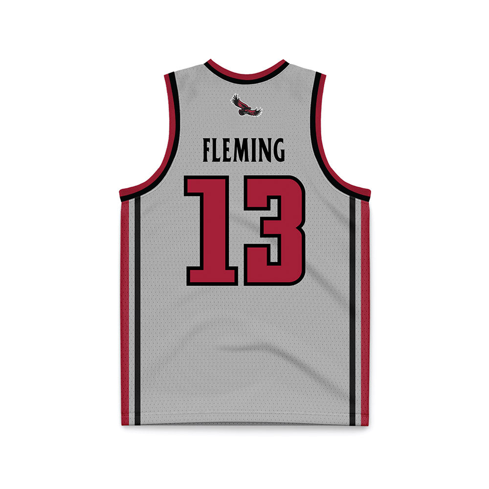 St. Joe's - NCAA Men's Basketball : Rasheer Fleming - Pinstripe Grey Basketball Jersey