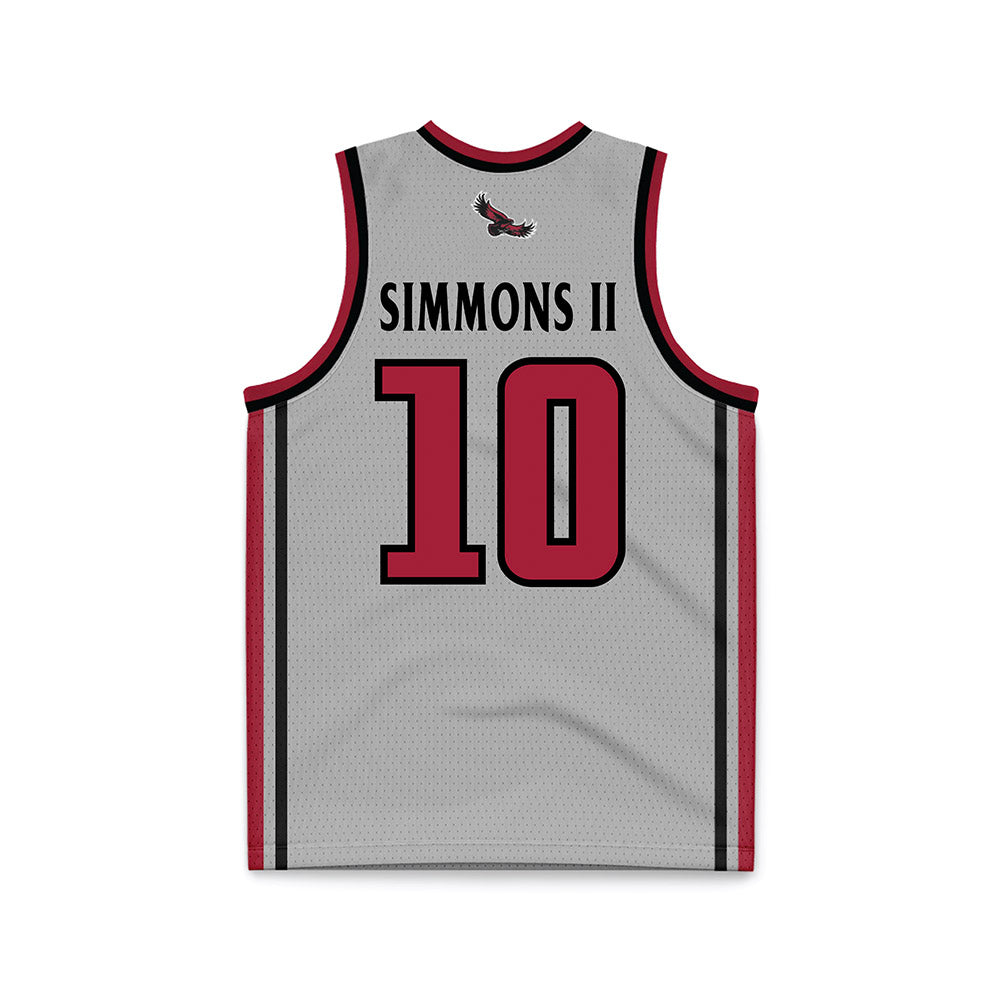 St. Joe's - NCAA Men's Basketball : Shawn Simmons II - Pinstripe Grey Basketball Jersey