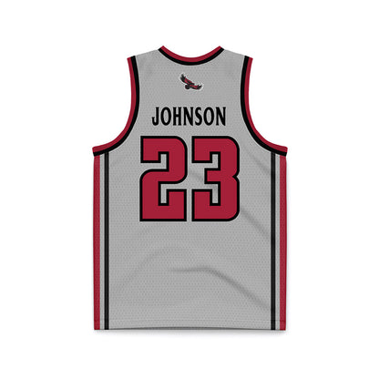 St. Joe's - NCAA Men's Basketball : Mekai Johnson - Pinstripe Grey Basketball Jersey