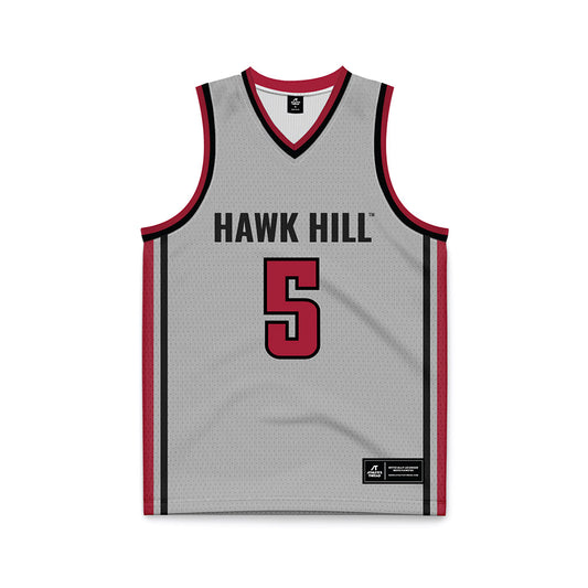 St. Joe's - NCAA Men's Basketball : Anthony Finkley - Pinstripe Grey Basketball Jersey