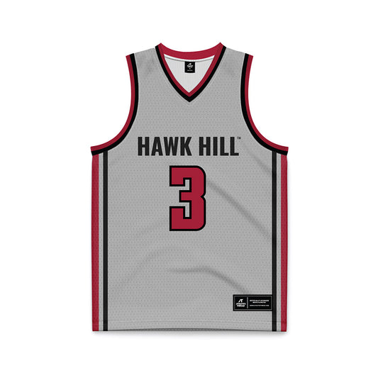 St. Joe's - NCAA Men's Basketball : Khaafiq Myers - Pinstripe Grey Basketball Jersey