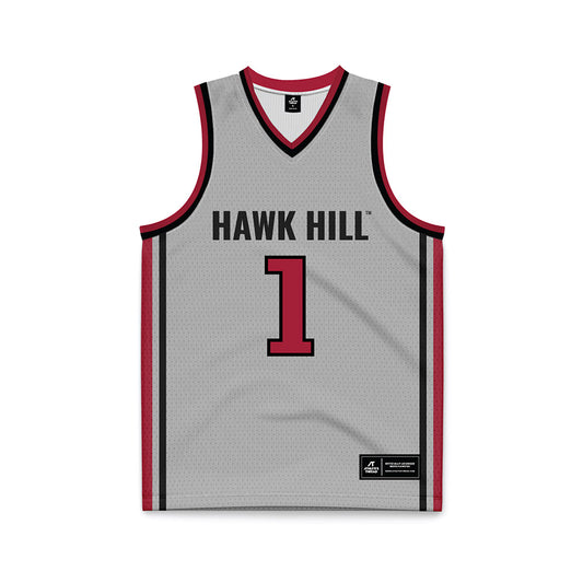 St. Joe's - NCAA Men's Basketball : Kevin Kearney - Pinstripe Grey Basketball Jersey