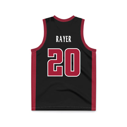 St. Joe's - NCAA Men's Basketball : Billy Rayer - Black Basketball Jersey-1