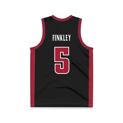 St. Joe's - NCAA Men's Basketball : Anthony Finkley - Black Basketball Jersey