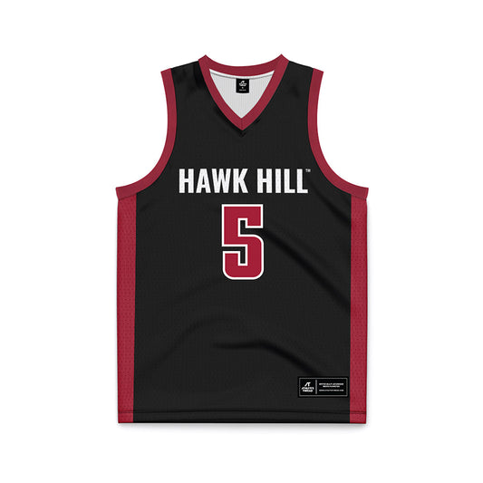 St. Joe's - NCAA Men's Basketball : Anthony Finkley - Black Basketball Jersey
