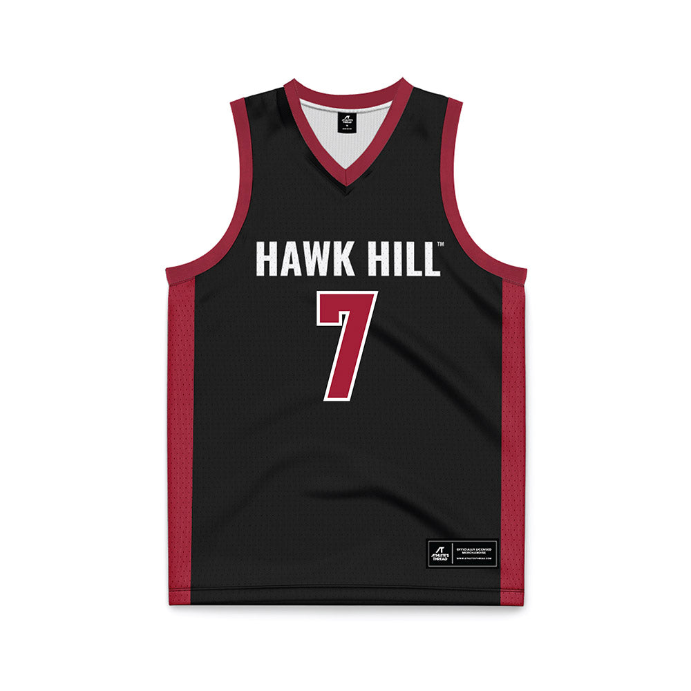 St. Joe's - NCAA Men's Basketball : Dasear Haskins - Black Basketball Jersey