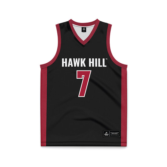 St. Joe's - NCAA Men's Basketball : Dasear Haskins - Black Basketball Jersey