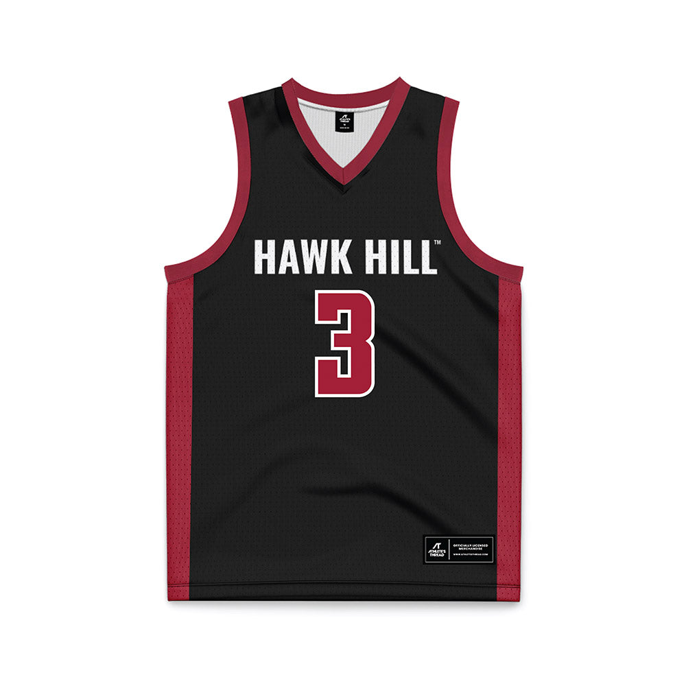 St. Joe's - NCAA Men's Basketball : Khaafiq Myers - Black Basketball Jersey