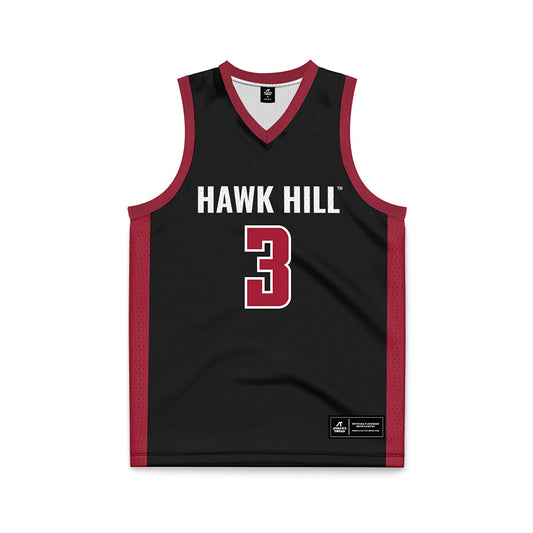 St. Joe's - NCAA Men's Basketball : Khaafiq Myers - Black Basketball Jersey
