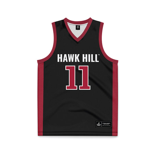 St. Joe's - NCAA Men's Basketball : Xzayvier Brown - Black Basketball Jersey