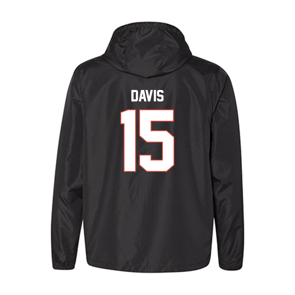 Illinois - NCAA Men's Basketball : Jake Davis - Windbreaker-1