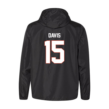 Illinois - NCAA Men's Basketball : Jake Davis - Windbreaker-1
