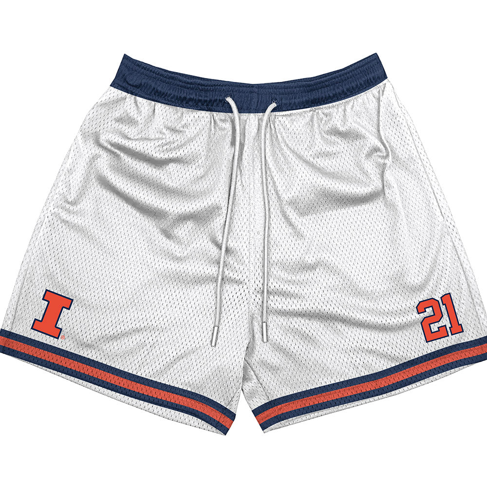 Illinois - NCAA Men's Basketball : Morez Johnson Jr - Shorts-0