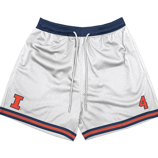 Illinois - NCAA Men's Basketball : Kylan Boswell - Shorts-0
