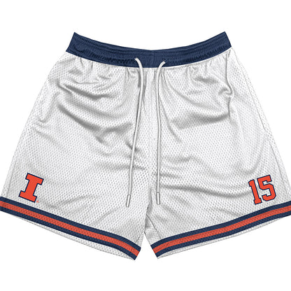 Illinois - NCAA Men's Basketball : Jake Davis - Shorts-0