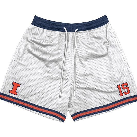 Illinois - NCAA Men's Basketball : Jake Davis - Shorts-0