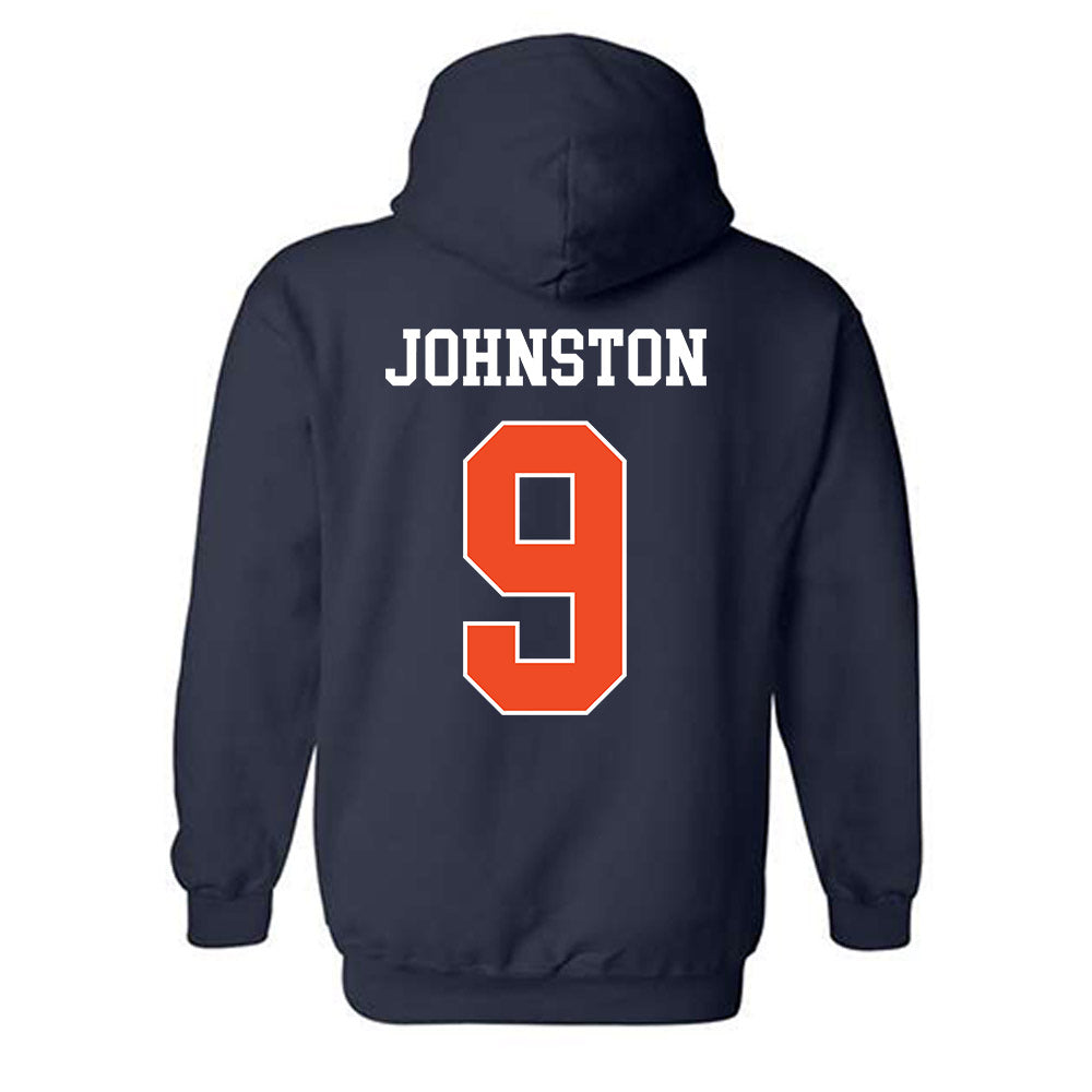 Auburn - NCAA Baseball : Jett Johnston - Generic Shersey Hooded Sweatshirt-1