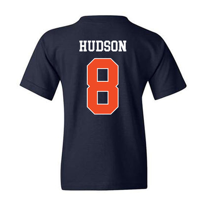 Auburn - NCAA Men's Basketball : Ja'Heim Hudson - Generic Shersey Youth T-Shirt-1