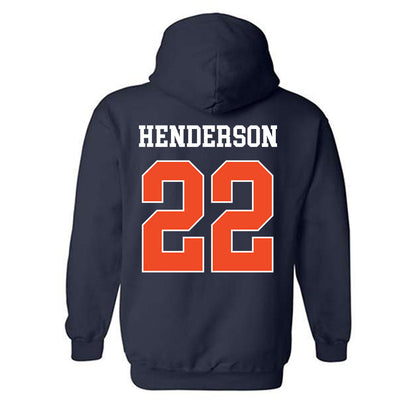 Auburn - NCAA Football : Alvin Henderson - Generic Shersey Hooded Sweatshirt-1