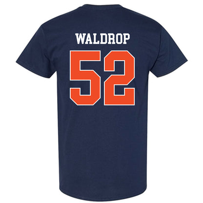 Auburn - NCAA Baseball : Tanner Waldrop - Generic Shersey T-Shirt-1