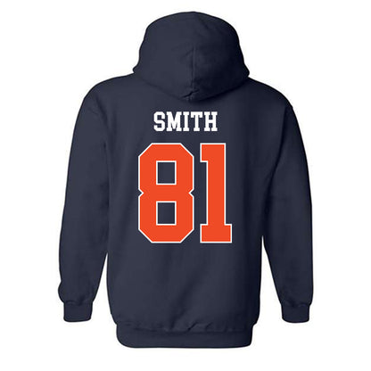 Auburn - NCAA Football : Erick Smith - Generic Shersey Hooded Sweatshirt-1