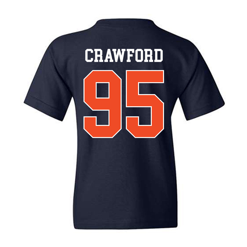 Auburn - NCAA Football : Jourdin Crawford - Generic Shersey Youth T-Shirt-1