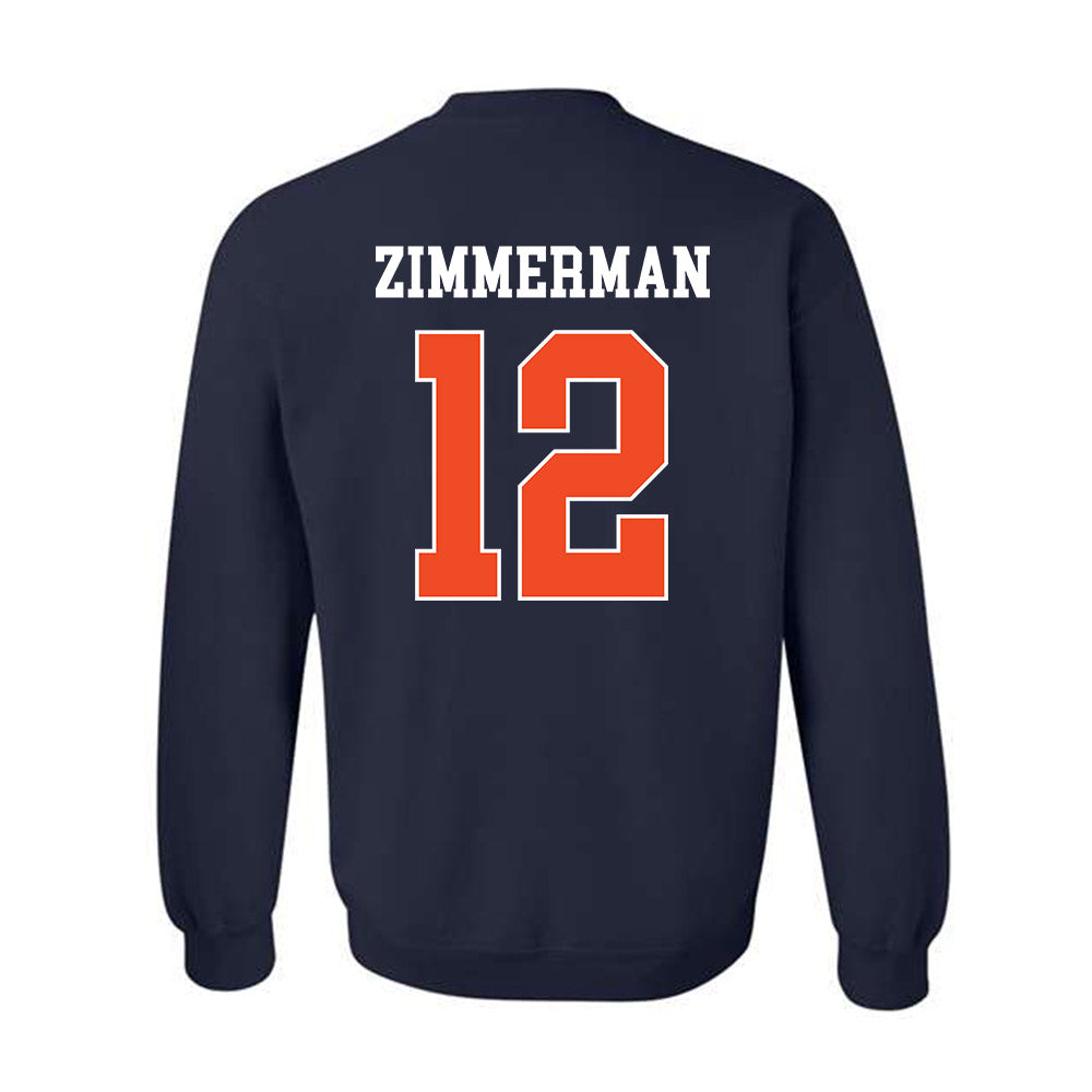 Auburn - NCAA Women's Volleyball : Bel Zimmerman - Generic Shersey Crewneck Sweatshirt