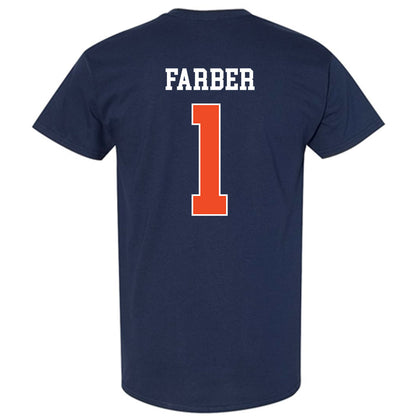 Auburn - NCAA Baseball : Ryne Farber - Generic Shersey T-Shirt-1