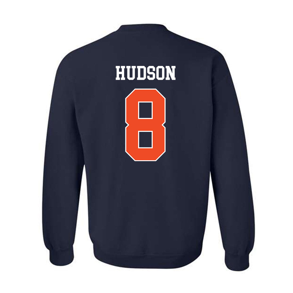 Auburn - NCAA Men's Basketball : Ja'Heim Hudson - Generic Shersey Crewneck Sweatshirt-1