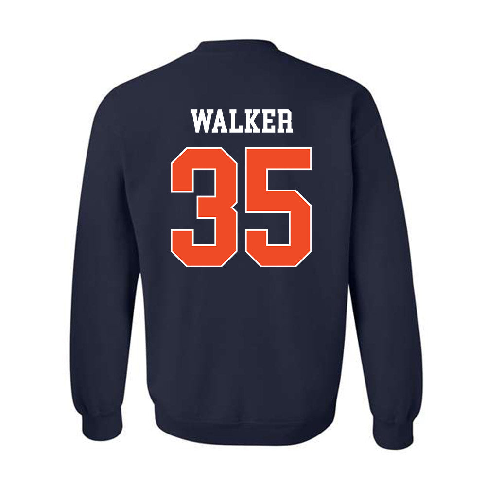 Auburn - NCAA Football : Dallas Walker - Generic Shersey Crewneck Sweatshirt-1