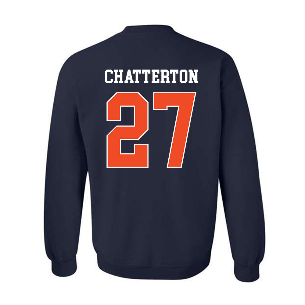 Auburn - NCAA Baseball : Christian Chatterton - Generic Shersey Crewneck Sweatshirt-1