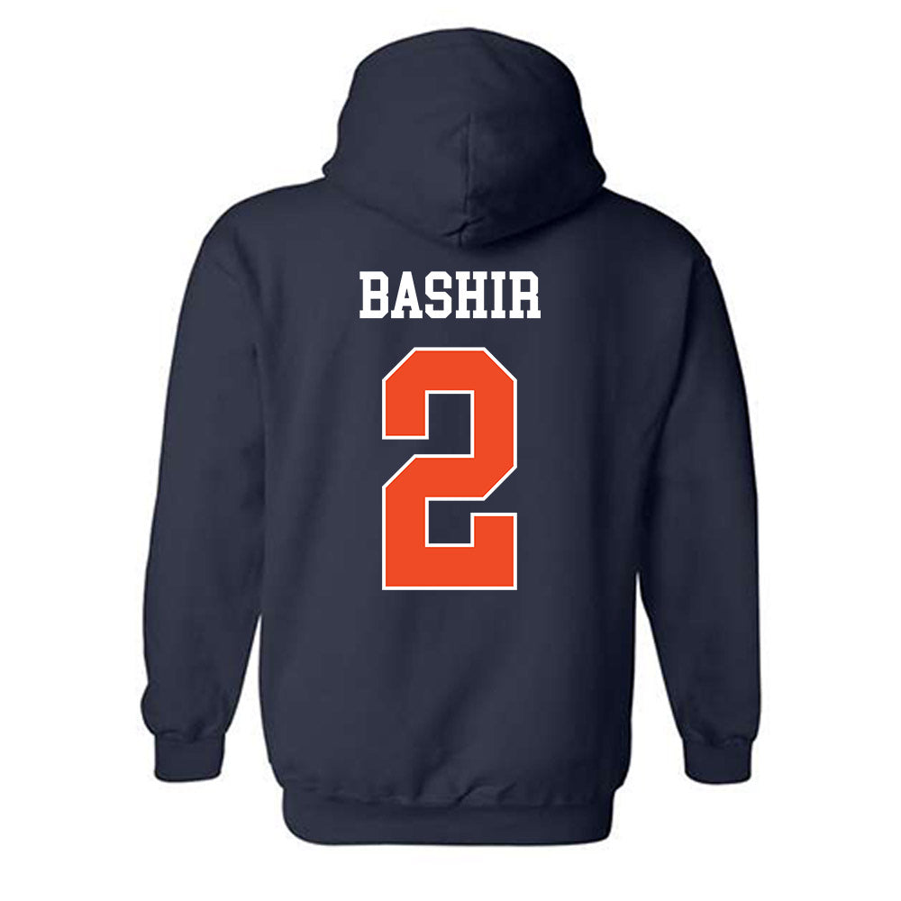 Auburn - NCAA Men's Basketball : Abdul Bashir - Generic Shersey Hooded Sweatshirt-1