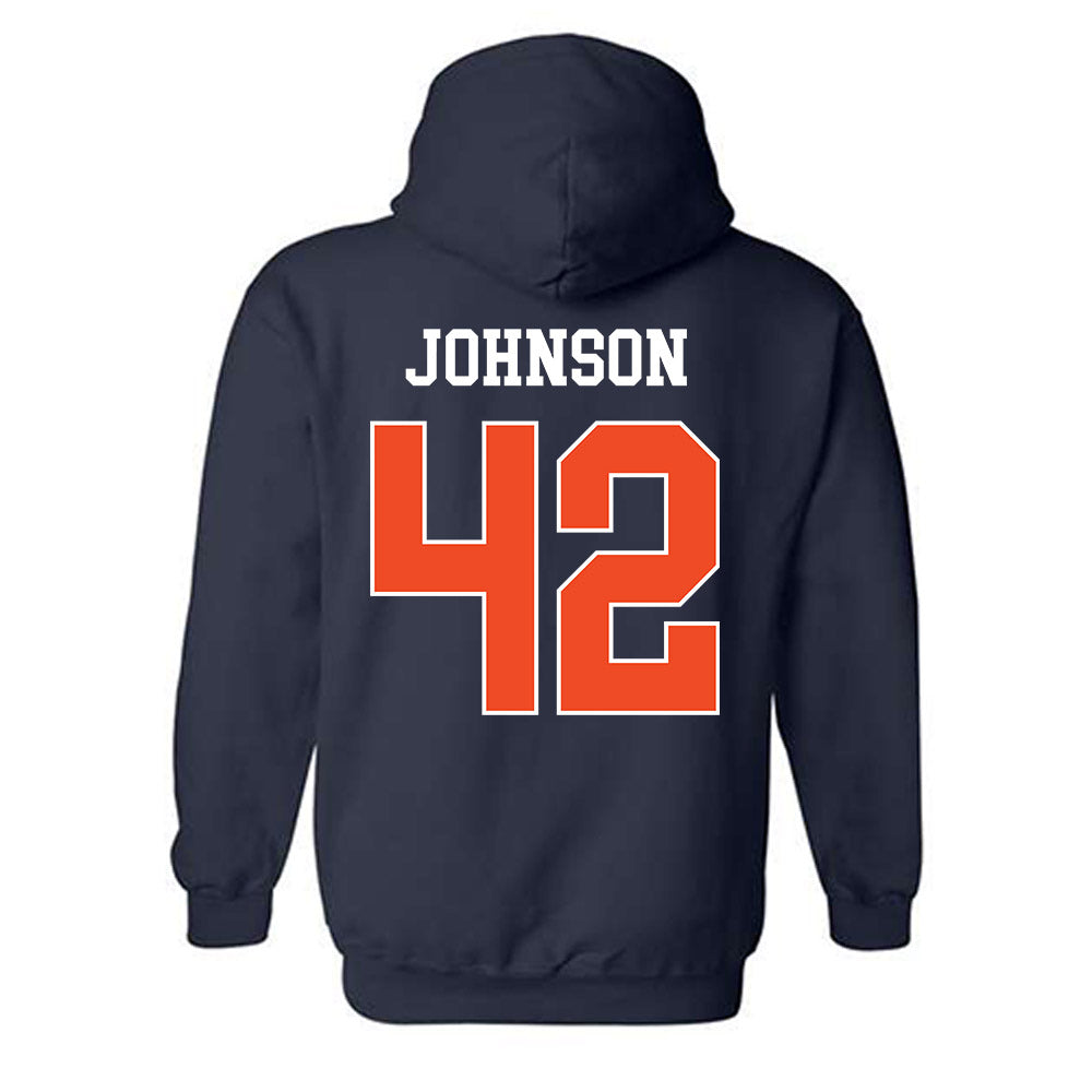 Auburn - NCAA Football : Tate Johnson - Generic Shersey Hooded Sweatshirt-1