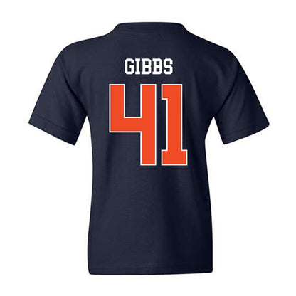 Auburn - NCAA Football : Connor Gibbs - Generic Shersey Youth T-Shirt-1