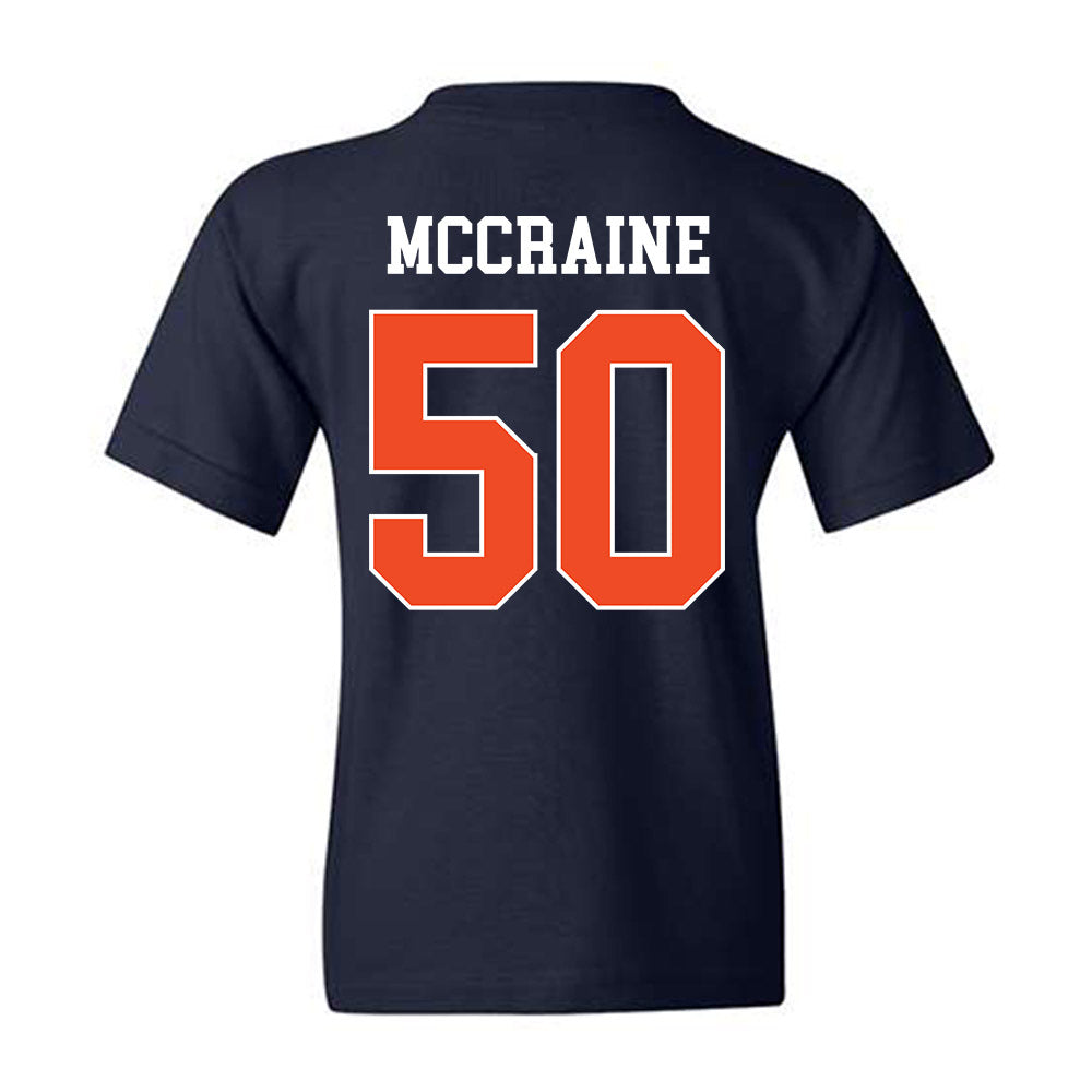 Auburn - NCAA Baseball : Brandon McCraine - Generic Shersey Youth T-Shirt-1