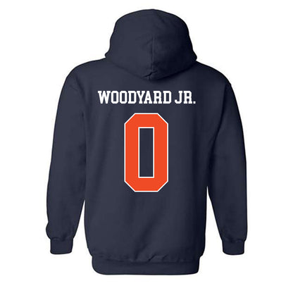 Auburn - NCAA Football : Robert Woodyard Jr. - Generic Shersey Hooded Sweatshirt-1