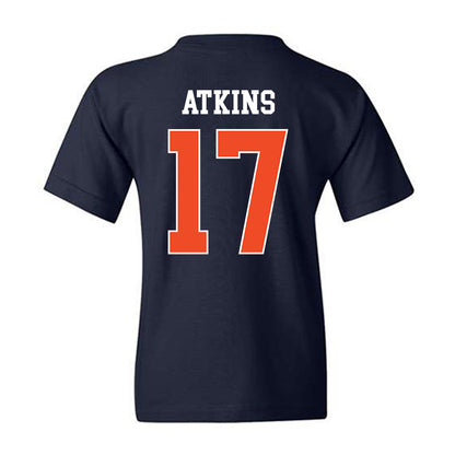 Auburn - NCAA Football : Xavier Atkins - Generic Shersey Youth T-Shirt-1