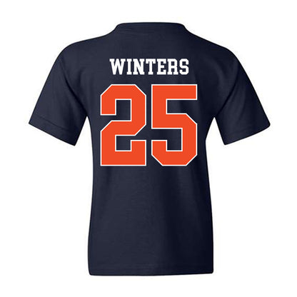 Auburn - NCAA Football : Eric Winters - Generic Shersey Youth T-Shirt-1
