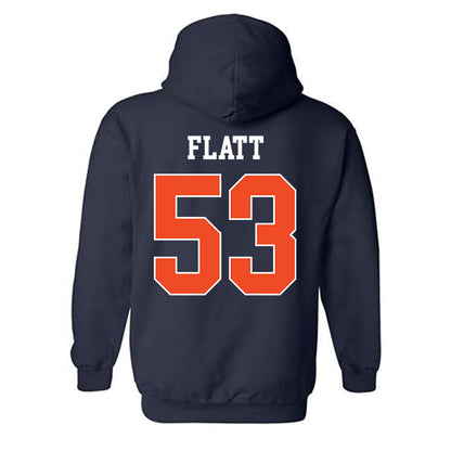 Auburn - NCAA Football : John Henry Flatt - Generic Shersey Hooded Sweatshirt-1