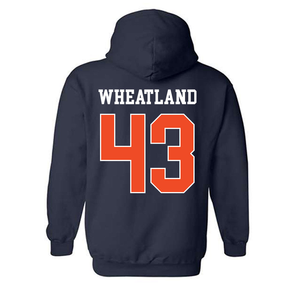 Auburn - NCAA Football : Caleb Wheatland - Generic Shersey Hooded Sweatshirt-1