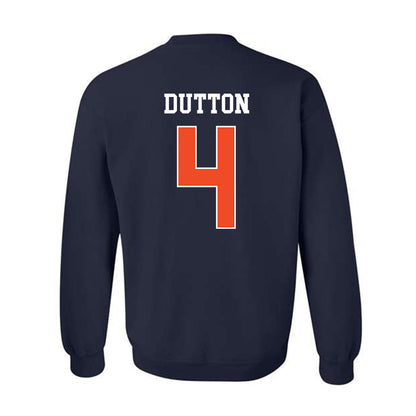 Auburn - NCAA Baseball : Andrew Dutton - Generic Shersey Crewneck Sweatshirt-1