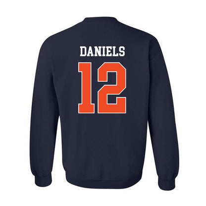 Auburn - NCAA Football : Ashton Daniels - Generic Shersey Crewneck Sweatshirt-1