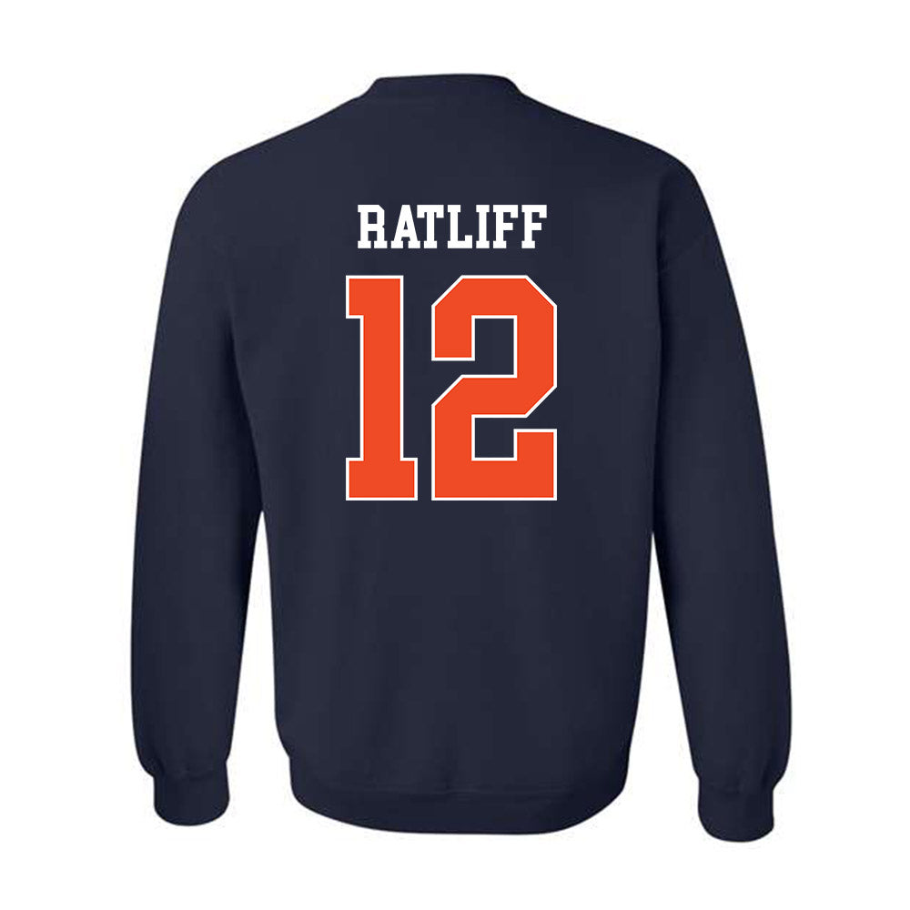 Auburn - NCAA Softball : Ava Ratliff - Generic Shersey Crewneck Sweatshirt-1