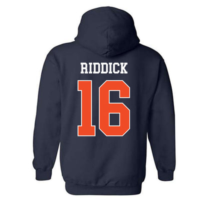 Auburn - NCAA Football : Demarcus Riddick - Generic Shersey Hooded Sweatshirt