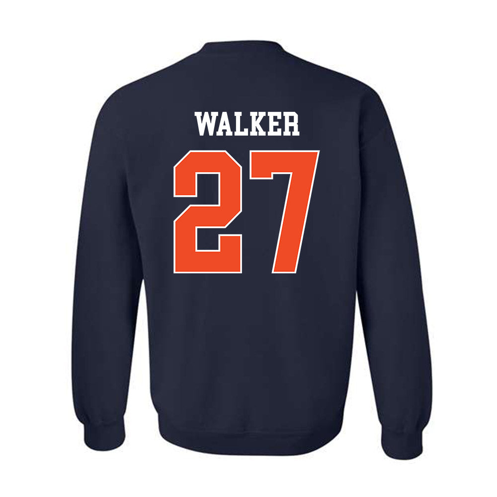 Auburn - NCAA Softball : Mckaela Walker - Generic Shersey Crewneck Sweatshirt-1