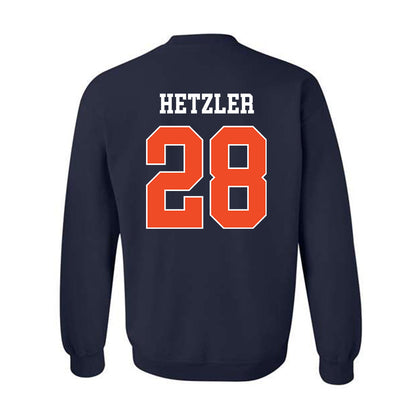 Auburn - NCAA Baseball : Ryan Hetzler - Generic Shersey Crewneck Sweatshirt-1